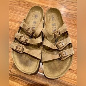 Birkenstock Florida Oil-Rubbed leather Sandals
